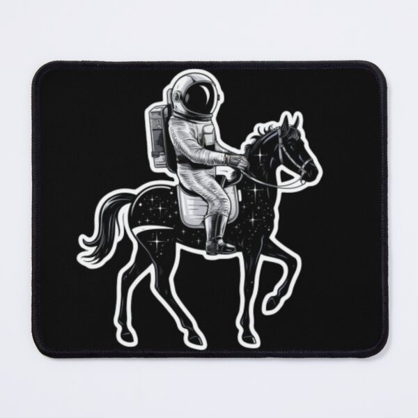 Item preview, Astronaut Riding Horse designed and sold by Space Explorer Emporium.