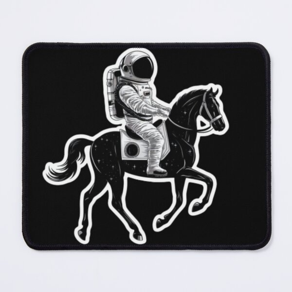 Item preview,  Astronaut Riding Horse designed and sold by Space Explorer  Emporium.