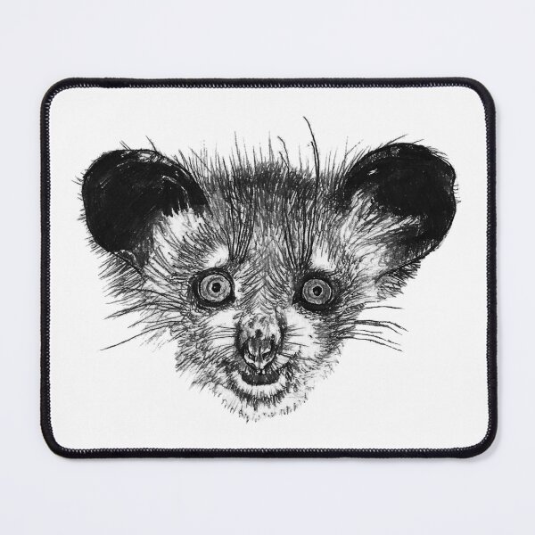 Item preview, Aye-Aye Drawing (Head Only) designed and sold by Ancient Realms.