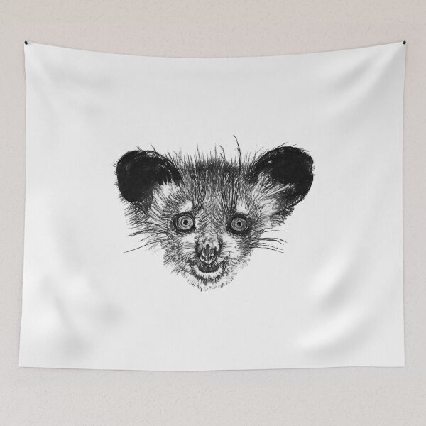 Item preview, Aye-Aye Drawing (Head Only) designed and sold by Ancient Realms.