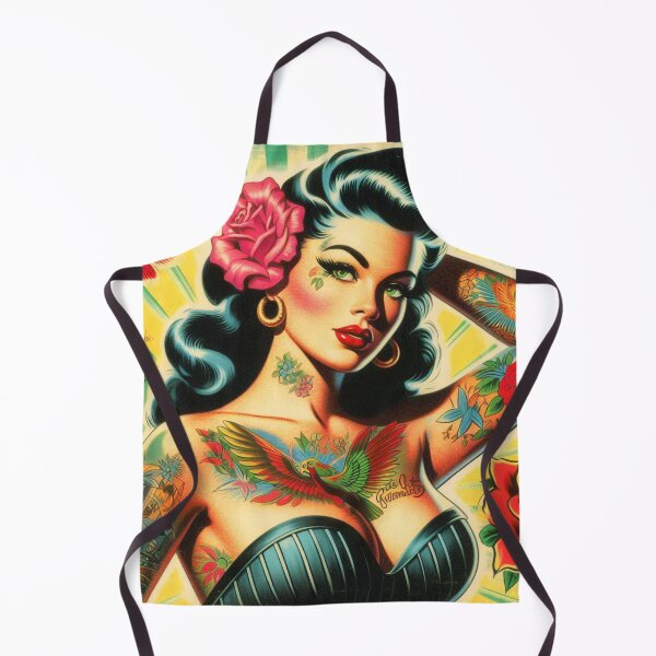 Item preview, Pin-up de belleza retro designed and sold by PulpVintage.