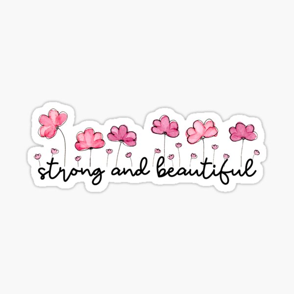 Item preview, Strong & Beautiful designed and sold by ExhaleKisses.