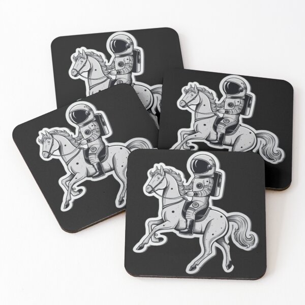 Item preview, Astronaut Riding Horse designed and sold by Space Explorer  Emporium.