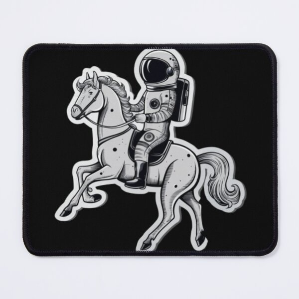 Item preview, Astronaut Riding Horse designed and sold by Space Explorer  Emporium.