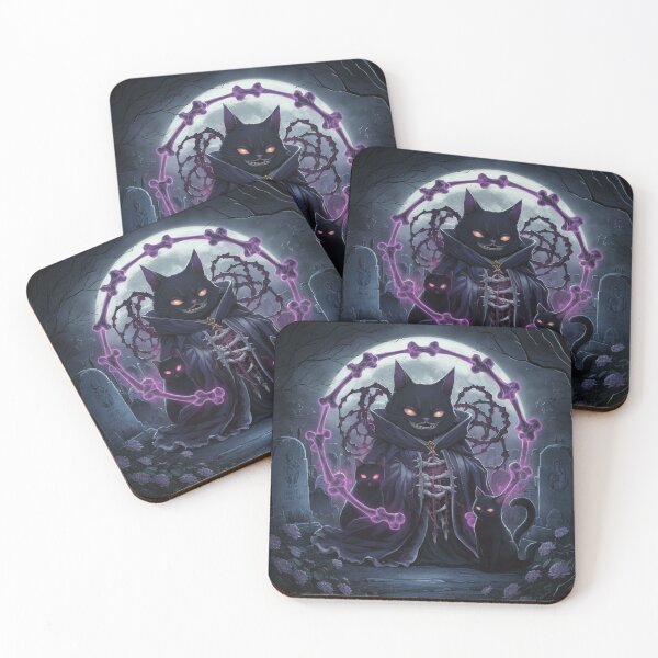 Item preview, CAT NECROMANCER designed and sold by Obinne.
