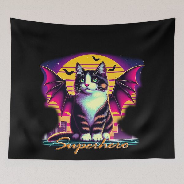 Item preview, superhero batcat designed and sold by Bukhisz.