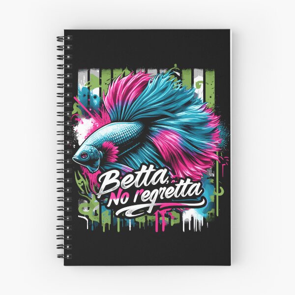 Item preview, Betta Fish Love Without Regrets, Cool Saying designed and sold by FinFriends.
