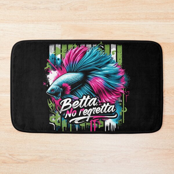 Item preview, Betta Fish Love Without Regrets, Cool Saying designed and sold by FinFriends.