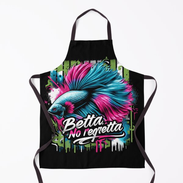 Item preview, Betta Fish Love Without Regrets, Cool Saying designed and sold by FinFriends.