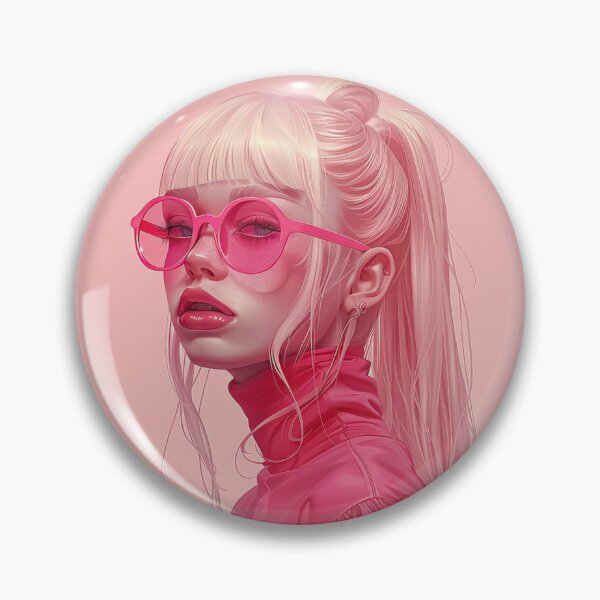 Item preview, Rosy Cheeked Chara Selfie designed and sold by Retro Type.