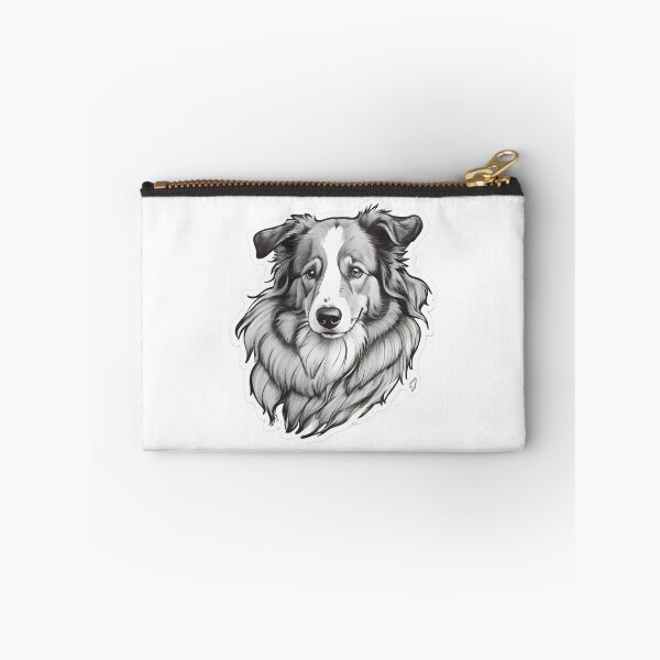 Item preview, Adorable Collie Dog Cartoon - Perfect for Dog Lovers! designed and sold by LotusFlyFox.