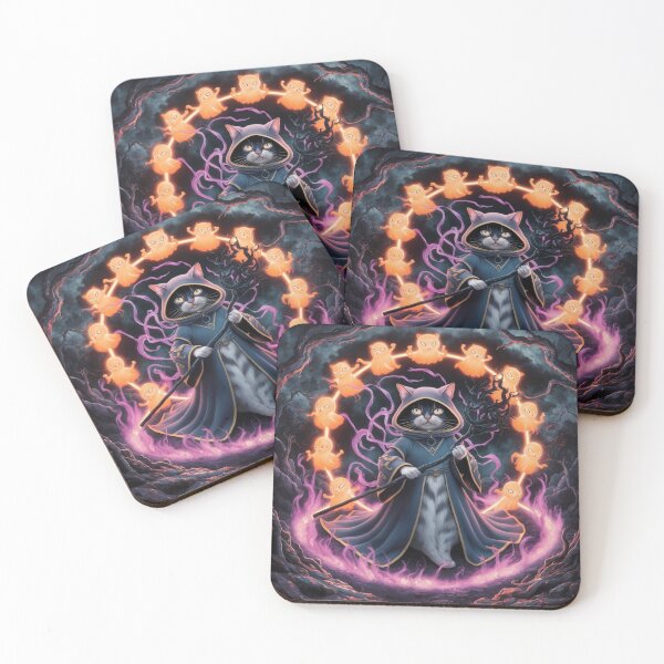 Item preview, CAT NECROMANCER. Wizard Cat designed and sold by Obinne.