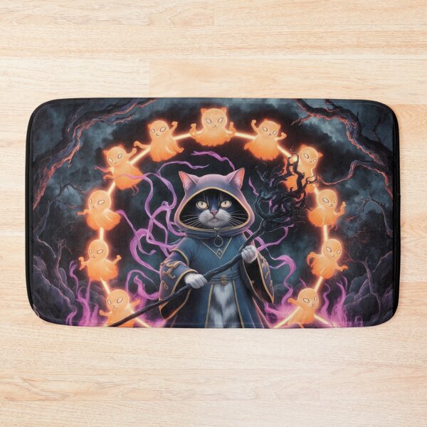 Item preview, CAT NECROMANCER. Wizard Cat designed and sold by Obinne.