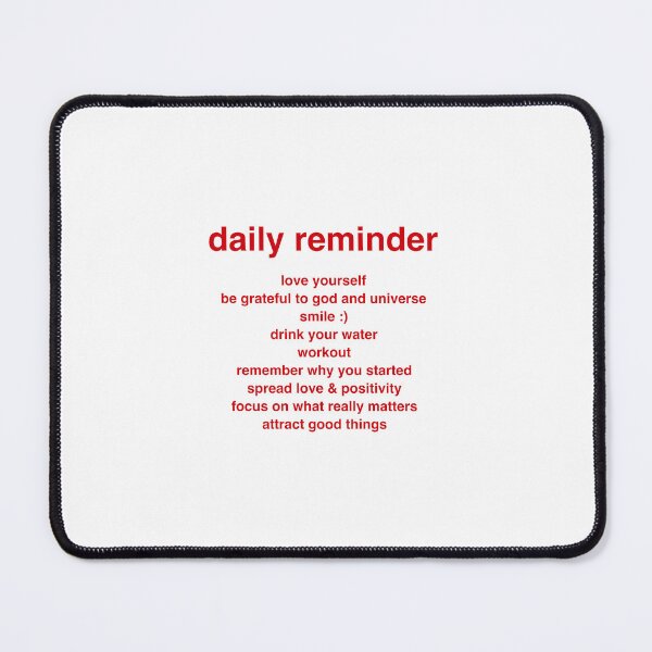 Item preview, Daily Reminder Pastel Aesthetic Pinterest Minimalist Art Design designed and sold by pointense.