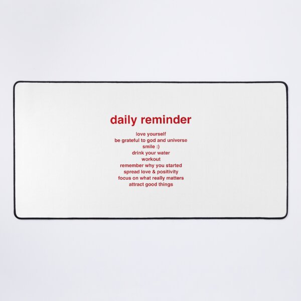 Item preview, Daily Reminder Pastel Aesthetic Pinterest Minimalist Art Design designed and sold by pointense.