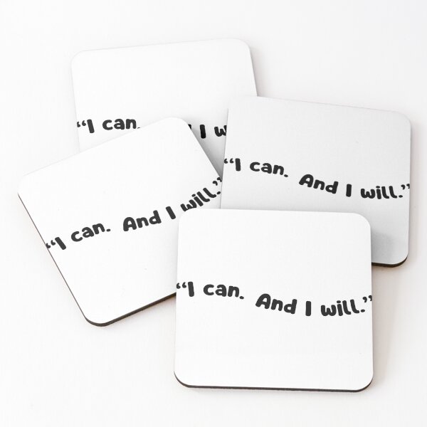 Item preview, I can. And I will. designed and sold by Marciolinioario.