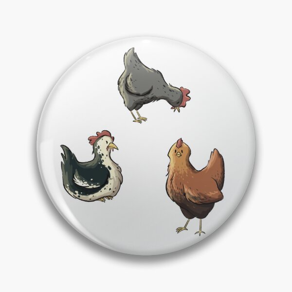 Aperçu de l'œuvre Poulets créée et vendue par Squeak Studio.
