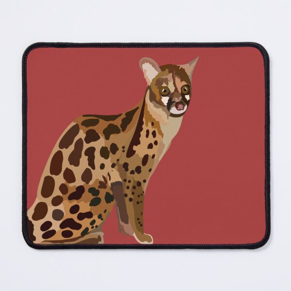 Item preview, R is for Rusty Spotted Genet,Rusty-Spotted Genet: Africa’s Smallest and Most Elusive Carnivore designed and sold by PrettylittlepastelUk.