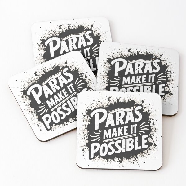 Item preview, "Paras Make It Possible" Appreciation Teacher Tee designed and sold by AI-volution.