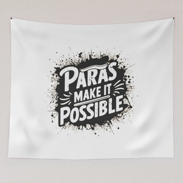 Item preview, "Paras Make It Possible" Appreciation Teacher Tee designed and sold by AI-volution.