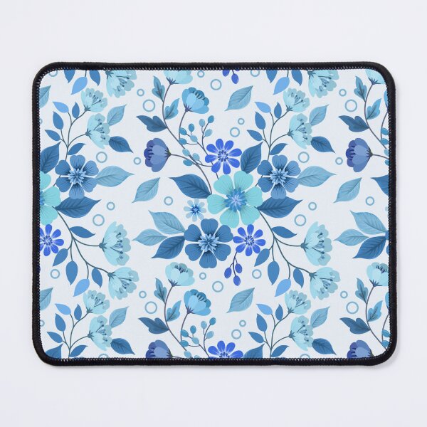 Item preview, Blue Ocean Flower Pattern Colorful designed and sold by E&M.