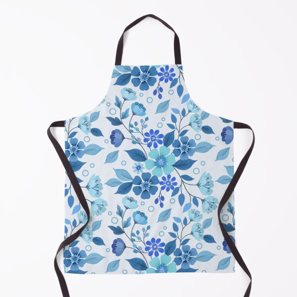 Item preview, Blue Ocean Flower Pattern Colorful designed and sold by E&M.