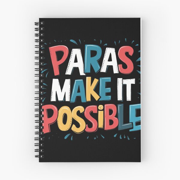 Item preview, "Paras Make It Possible" Educator Appreciation Shirt designed and sold by AI-volution.