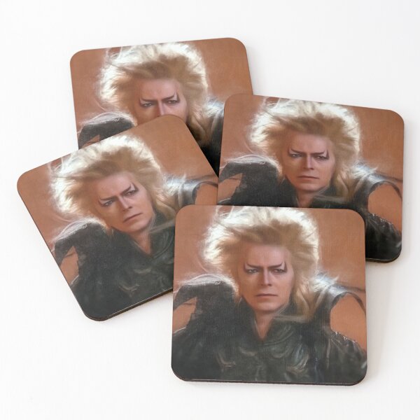 Item preview, Labyrinth King of Goblins Bronze Painted Portrait designed and sold by orionlodubyal.