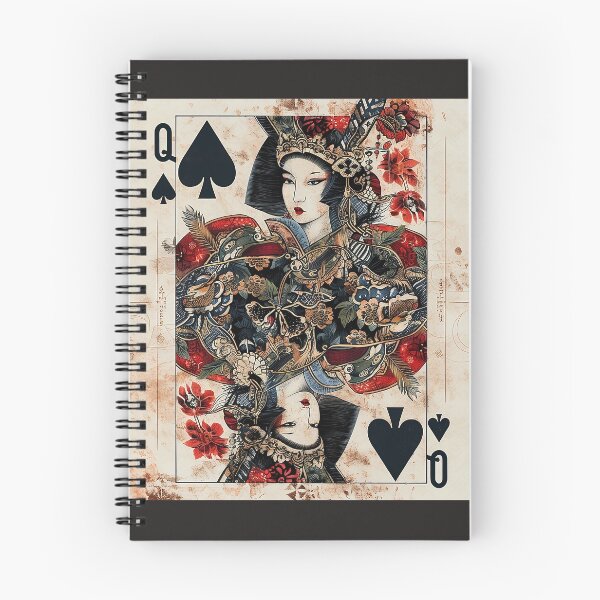 Item preview, Japanese Queen of Spades designed and sold by Tirsot.