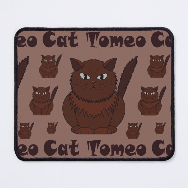 Item preview, Pattern with Cat Tomeo is brown color designed and sold by Cherevan.