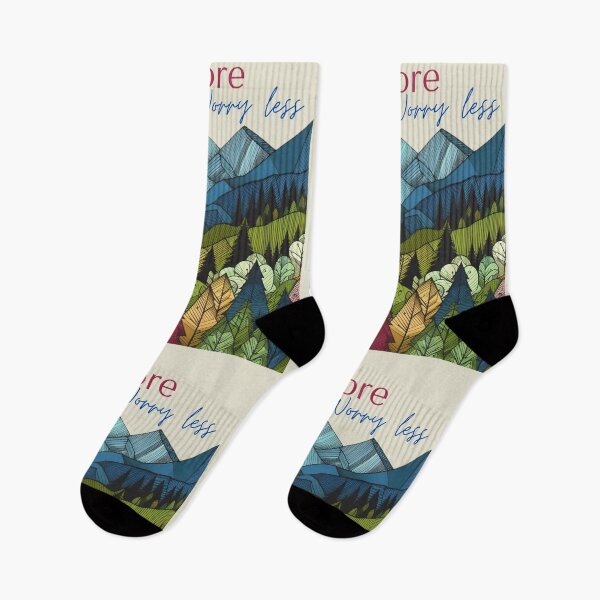 Item preview, Hike more worry less designed and sold by coloursforkids.