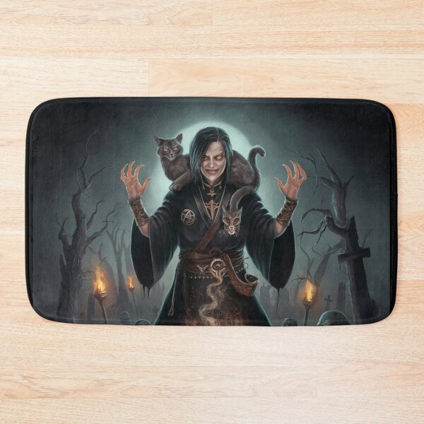 Item preview, CAT NECROMANCER. FUNNY WIZARD CAT  designed and sold by Obinne.