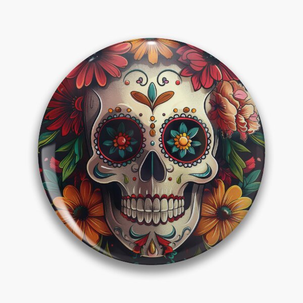 Item preview, Calavera Bloom designed and sold by Retro Type.