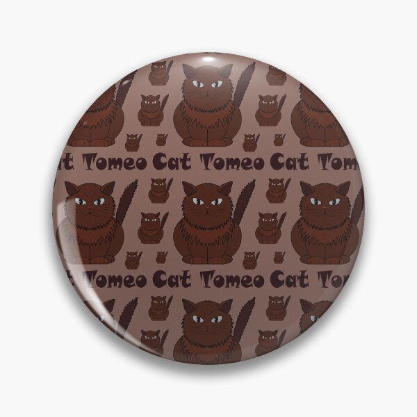 Item preview, Pattern with Cat Tomeo is brown color designed and sold by Cherevan.