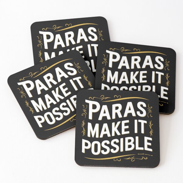 Item preview, "Paras Make It Possible" Teacher Graphic T-Shirt   designed and sold by AI-volution.
