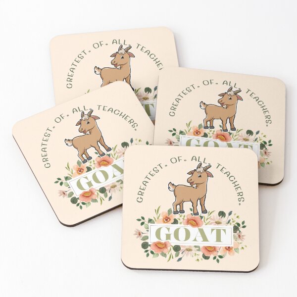 Item preview, Goat Teacher Greatest Of All Teachers designed and sold by SunfullyYours.