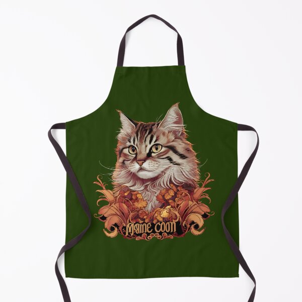 Item preview, Maine Coon Cottagecore Cat designed and sold by Danicus666.