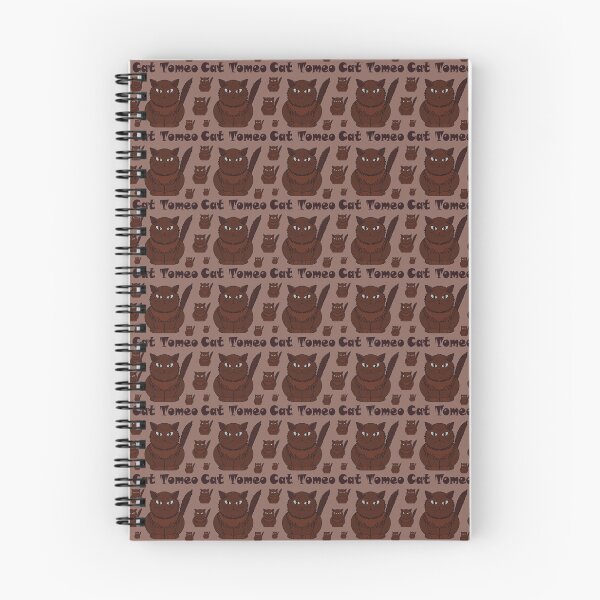Item preview, Pattern with Cat Tomeo is brown color designed and sold by Cherevan.