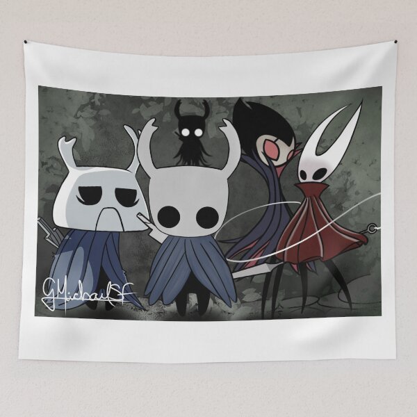 Item preview, Hollow Knight, Hornet, Grimm, Zote (Fan Art) designed and sold by GMICHAELSF.