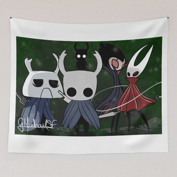 Item preview, Hollow Knight, Hornet, Grimm, Zote (Fan Art) designed and sold by GMICHAELSF.