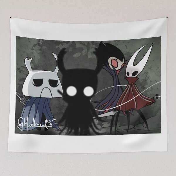 Item preview, Hollow Knight, Hornet, Grimm, Zote (Fan Art) designed and sold by GMICHAELSF.