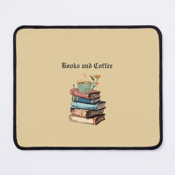 Item preview, Books and Coffee designed and sold by mckennadraws.