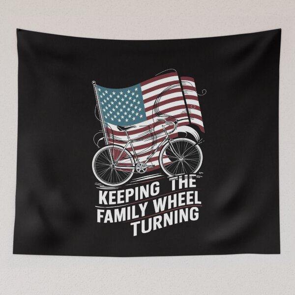 Item preview, Keeping the Family Wheel Turning designed and sold by HOMEDESIGNPRINT.