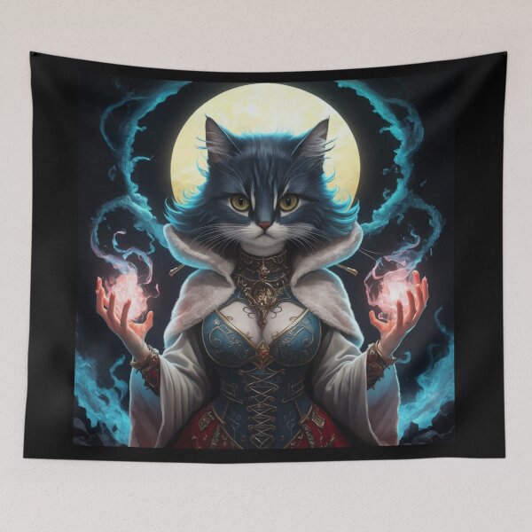 Item preview, CAT NECROMANCER.   designed and sold by Obinne.