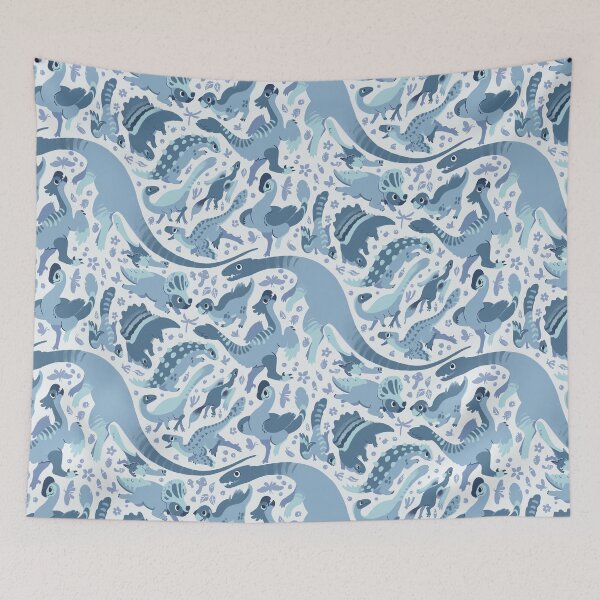 Item preview, Tender Bluebell Dinos designed and sold by Alstro-Arts.