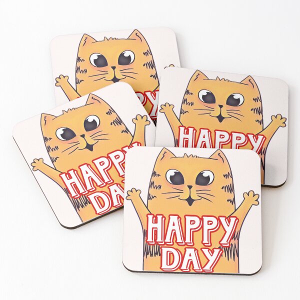 Item preview, happy cat  designed and sold by mando24895.