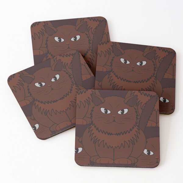 Item preview, Pattern with Cat Tomeo is brown color designed and sold by Cherevan.