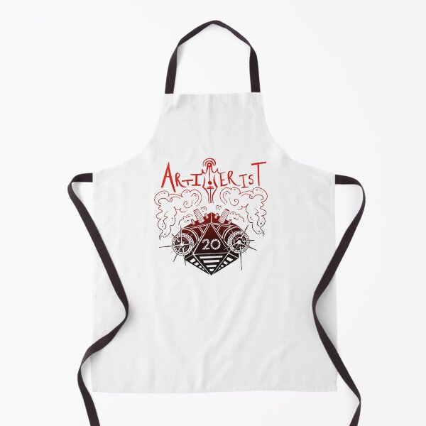Item preview, Arcane Cannon dice: Dnd artificer artillerist subclass d20 (light fire text) designed and sold by TheDoodlemancer.