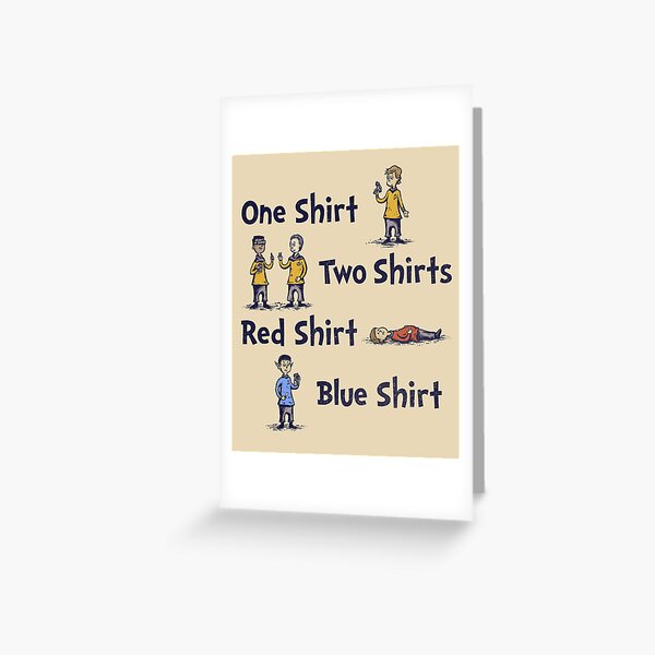Item preview, Red Shirt, Blue Shirt designed and sold by kg07.