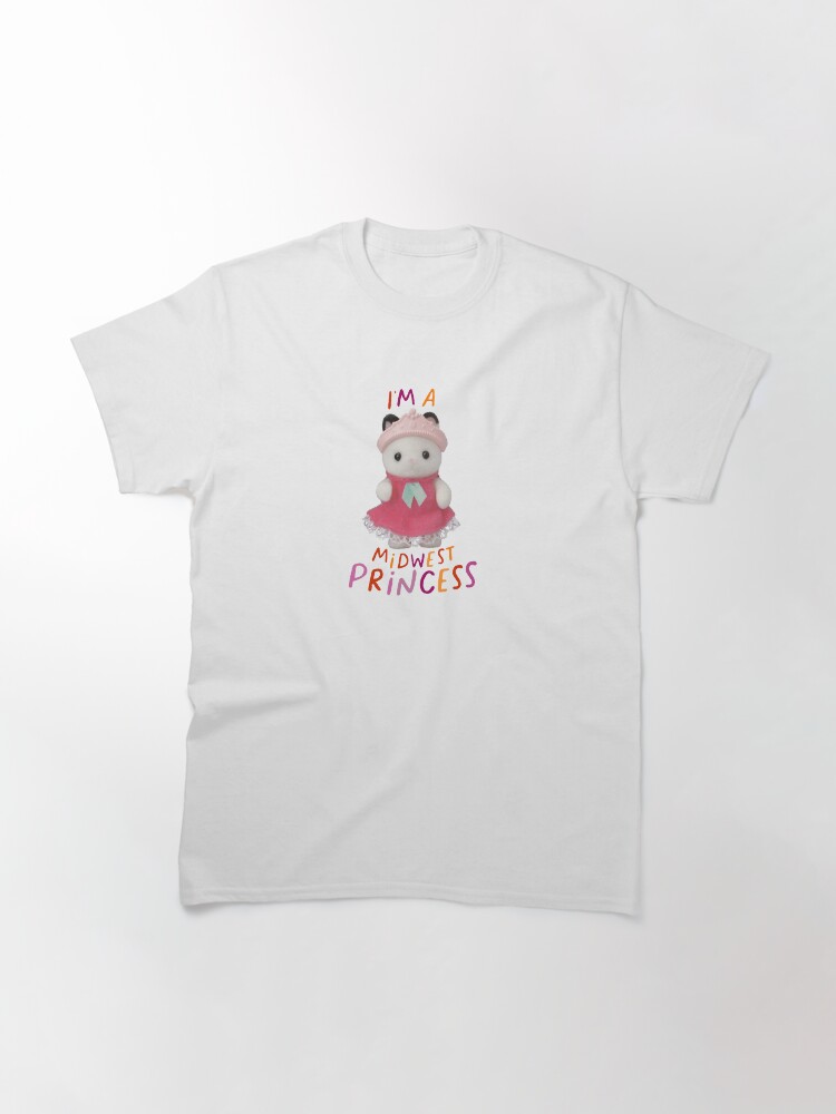 Thumbnail 3 of 7, Classic T-Shirt, I'm a Midwest Princess designed and sold by acestrada828.